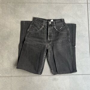 Vintage Black Denim Jeans